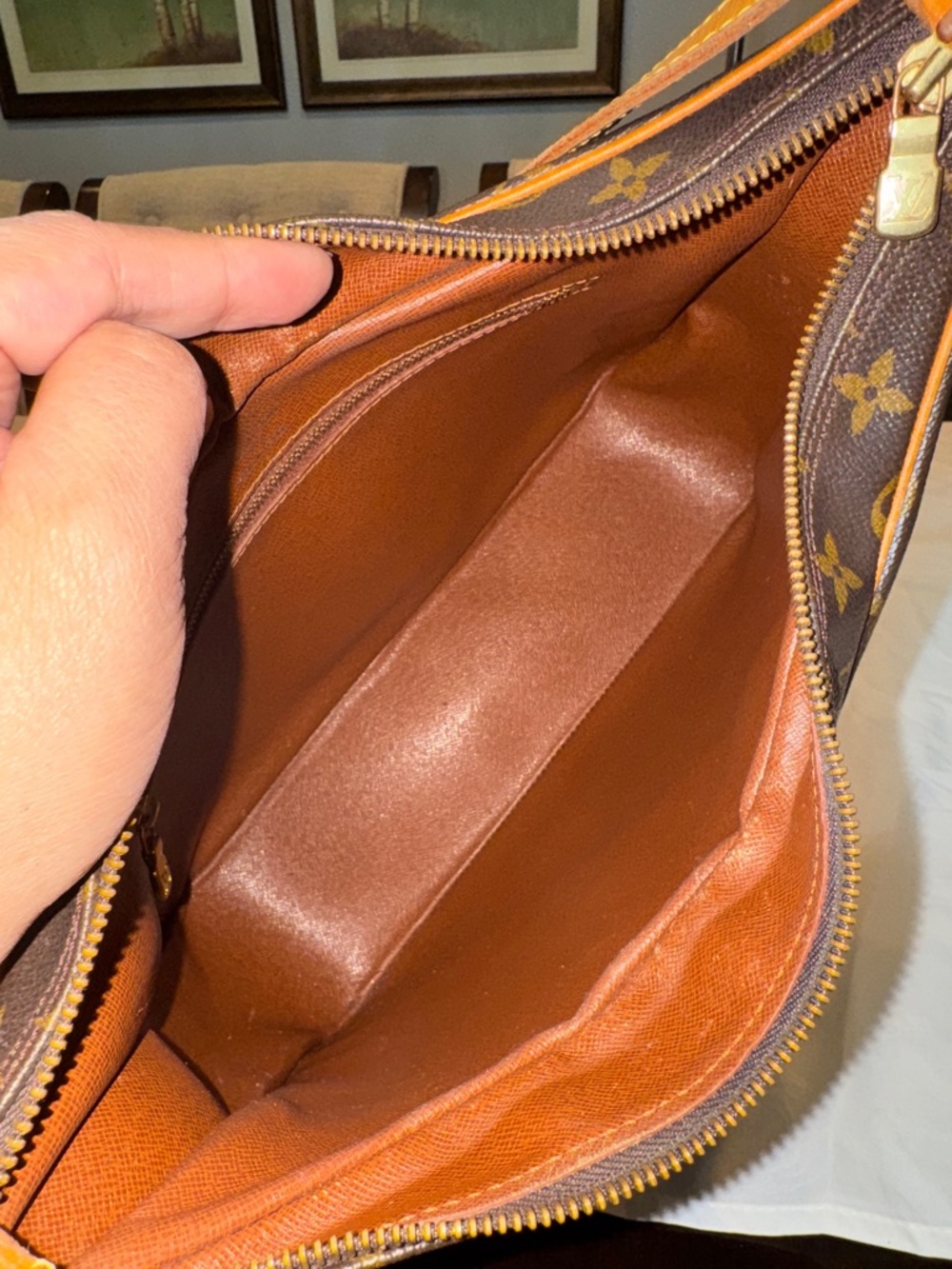 Authentic Louis Vuitton Monogram Boulogne Shoulder Bag - Picture 12 of 15